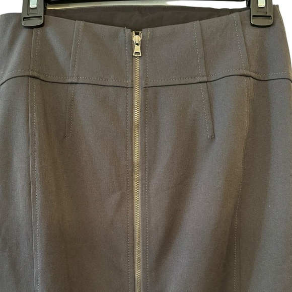 Express Back Zip Pencil Aline Skirt size 2 - Picture 3 of 5
